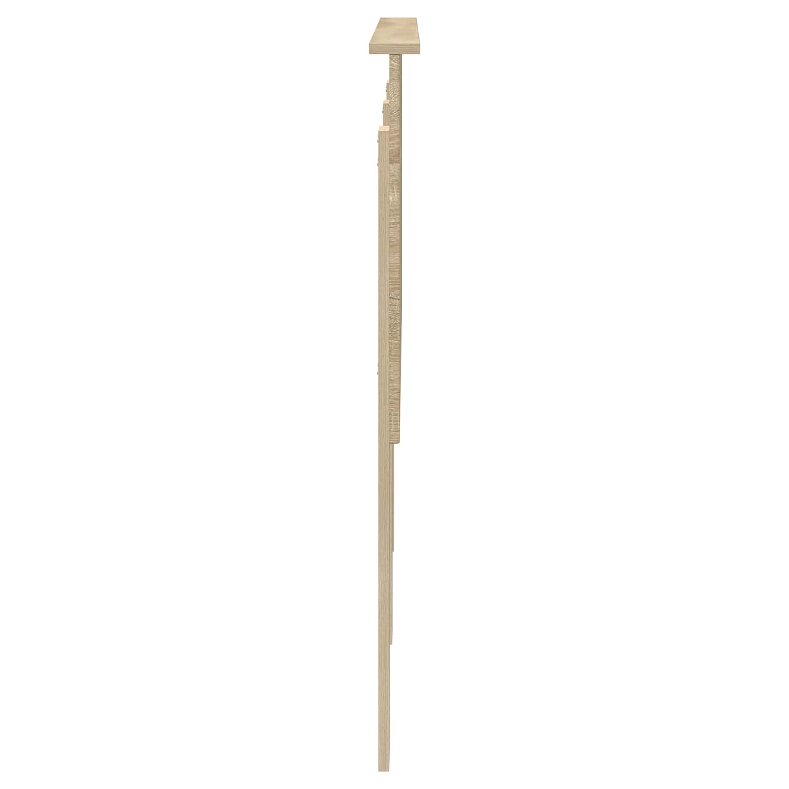 Uzglavlje s uzglavljem Sonoma hrast 140 cm Konstruirano drvo