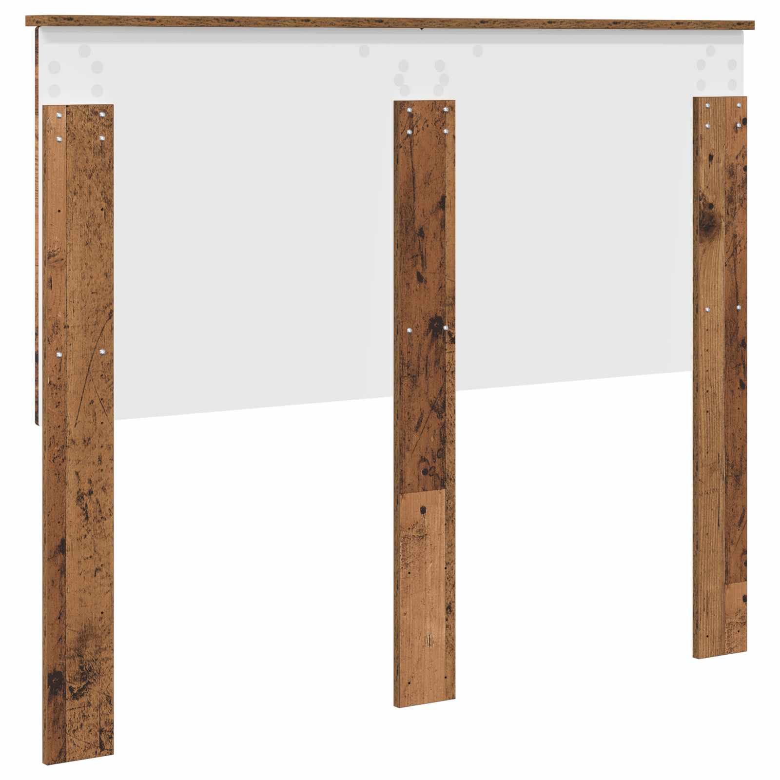 Uzglavlje s uzglavljem Staro drvo 135 cm Konstruirano drvo