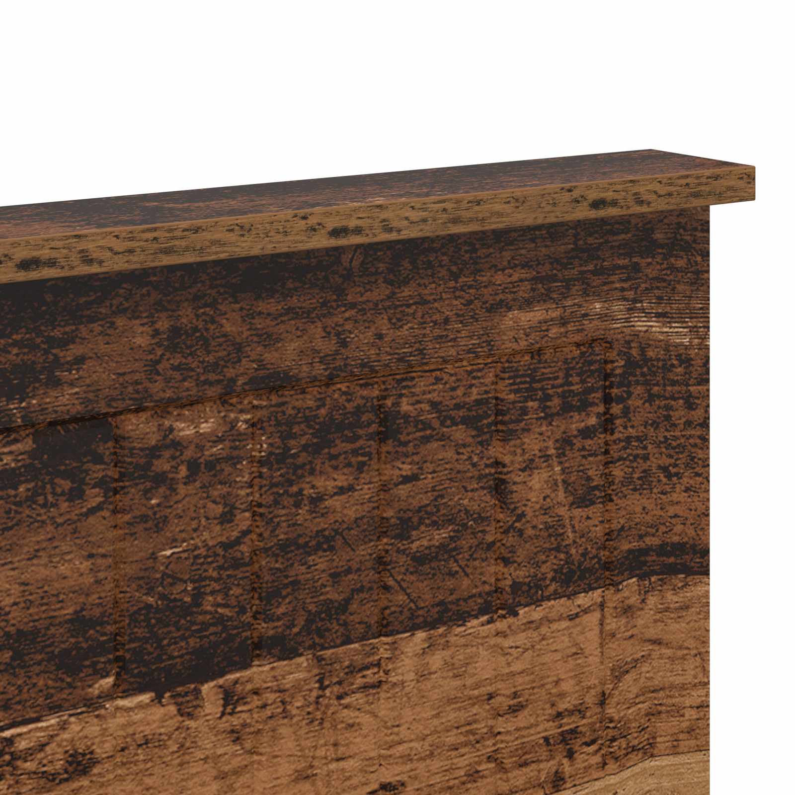 Uzglavlje s uzglavljem Staro drvo 120 cm Konstruirano drvo