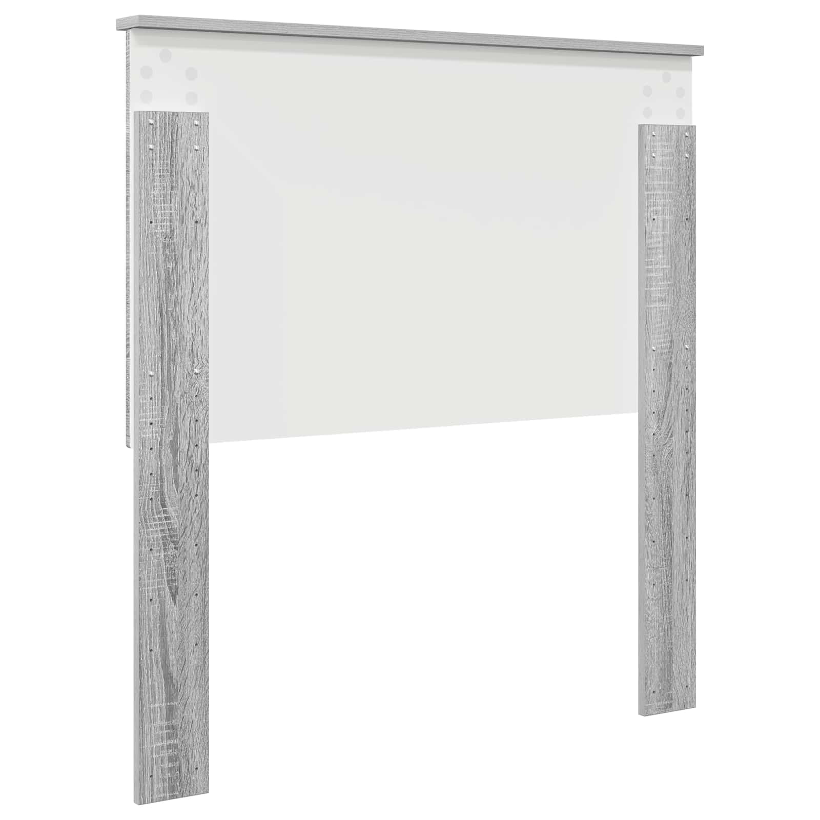Uzglavlje s uzglavljem Siva Sonoma 90 cm Konstruirano drvo