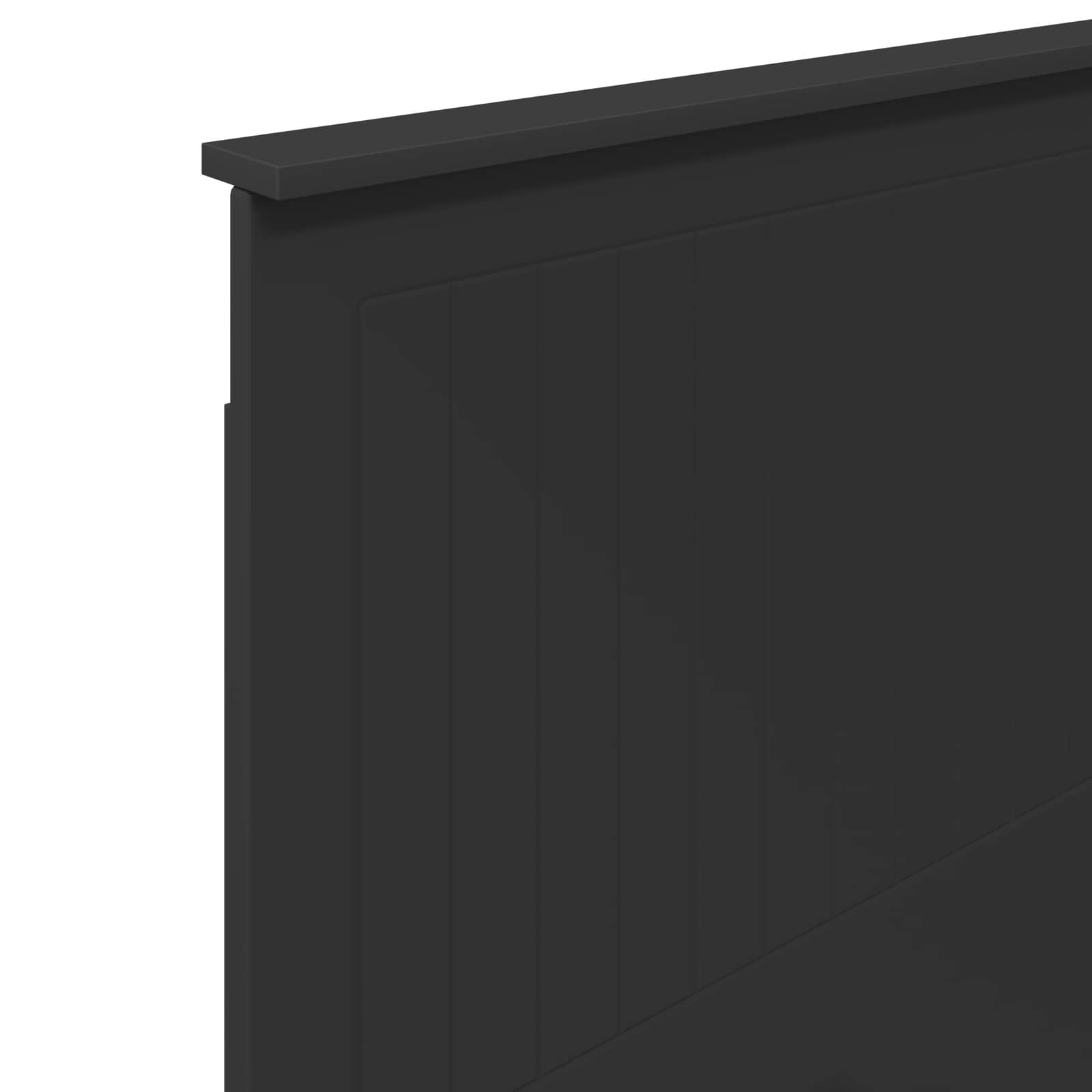 Uzglavlje s uzglavljem Crni hrast 80 cm Konstruirano drvo