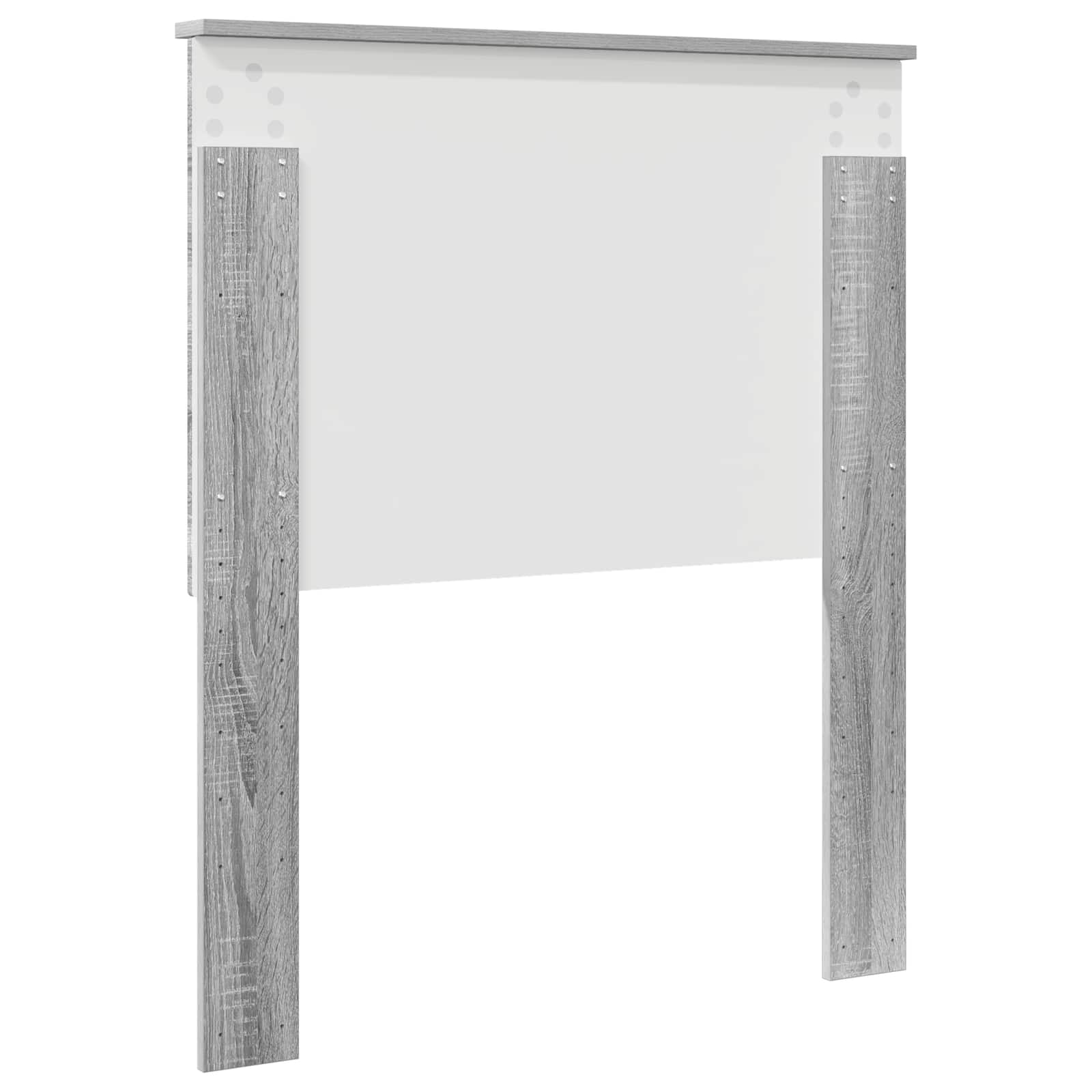 Uzglavlje s uzglavljem Siva Sonoma 80 cm Konstruirano drvo