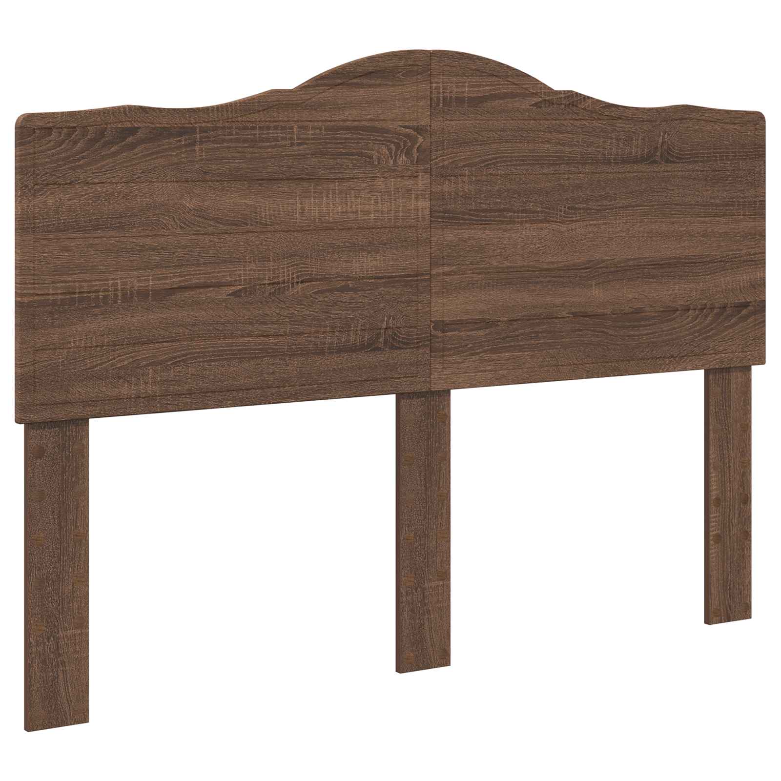 Uzglavlje Smeđi hrast Konstruirano drvo