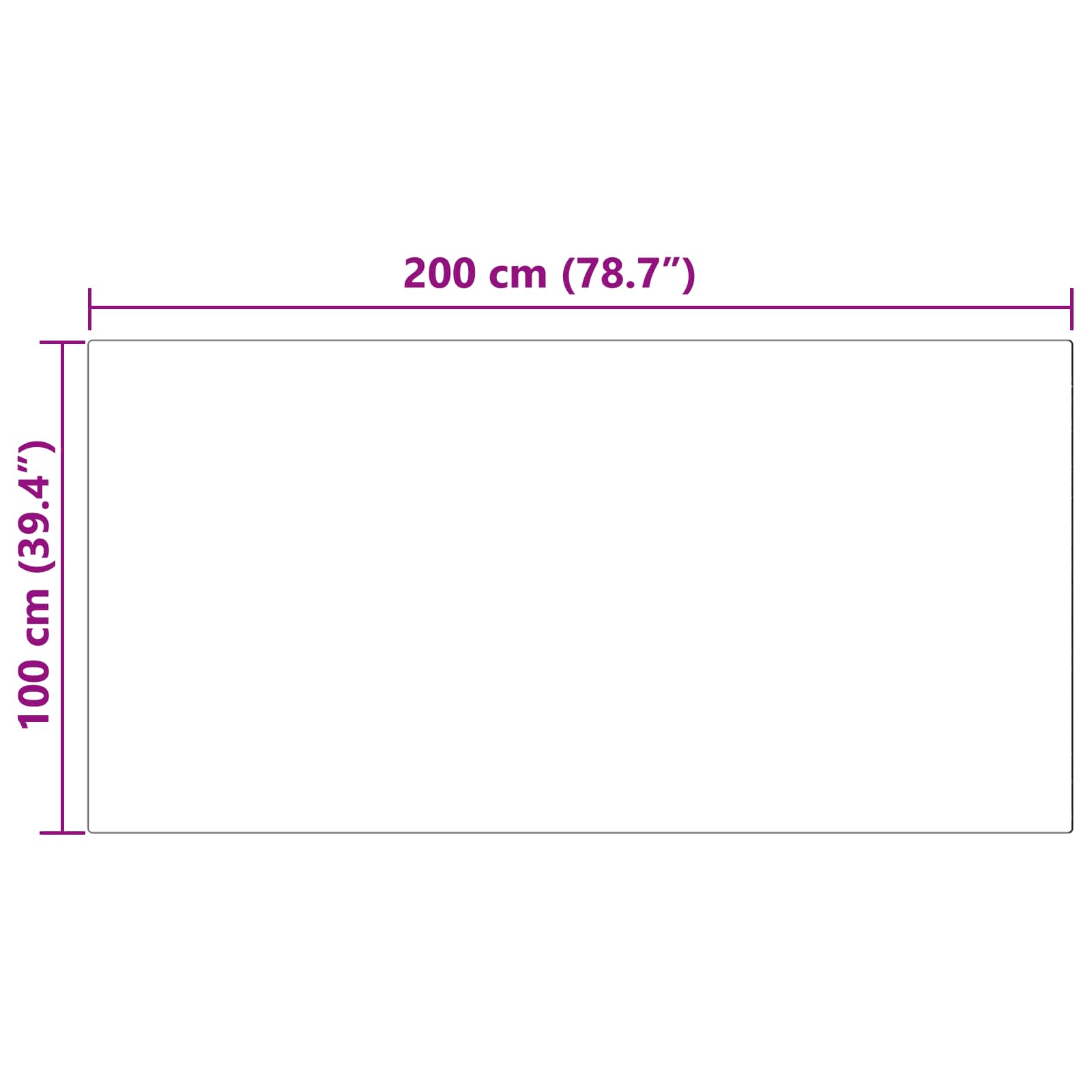 Tepih od umjetne ovčje kože TAFALLA Siva 100 x 200 cm Poliester