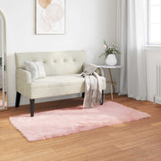 Tepih od umjetne ovčje kože TAFALLA Ružičasta 60 x 110 cm