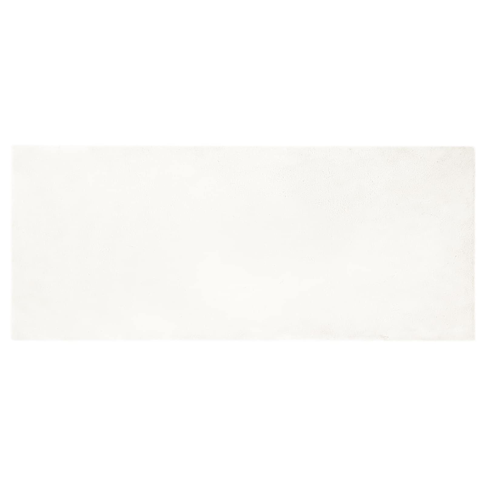 Protuklizni tepih od umjetnog zečjeg krzna OLITE Krem Poliester