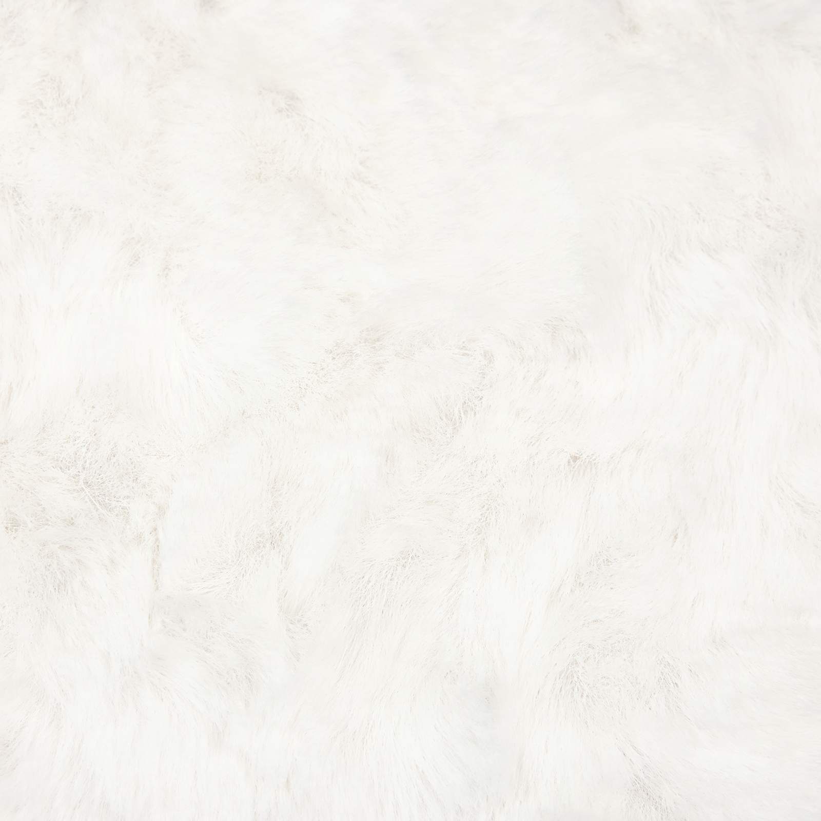 Protuklizni tepih od umjetnog zečjeg krzna OLITE Krem Poliester