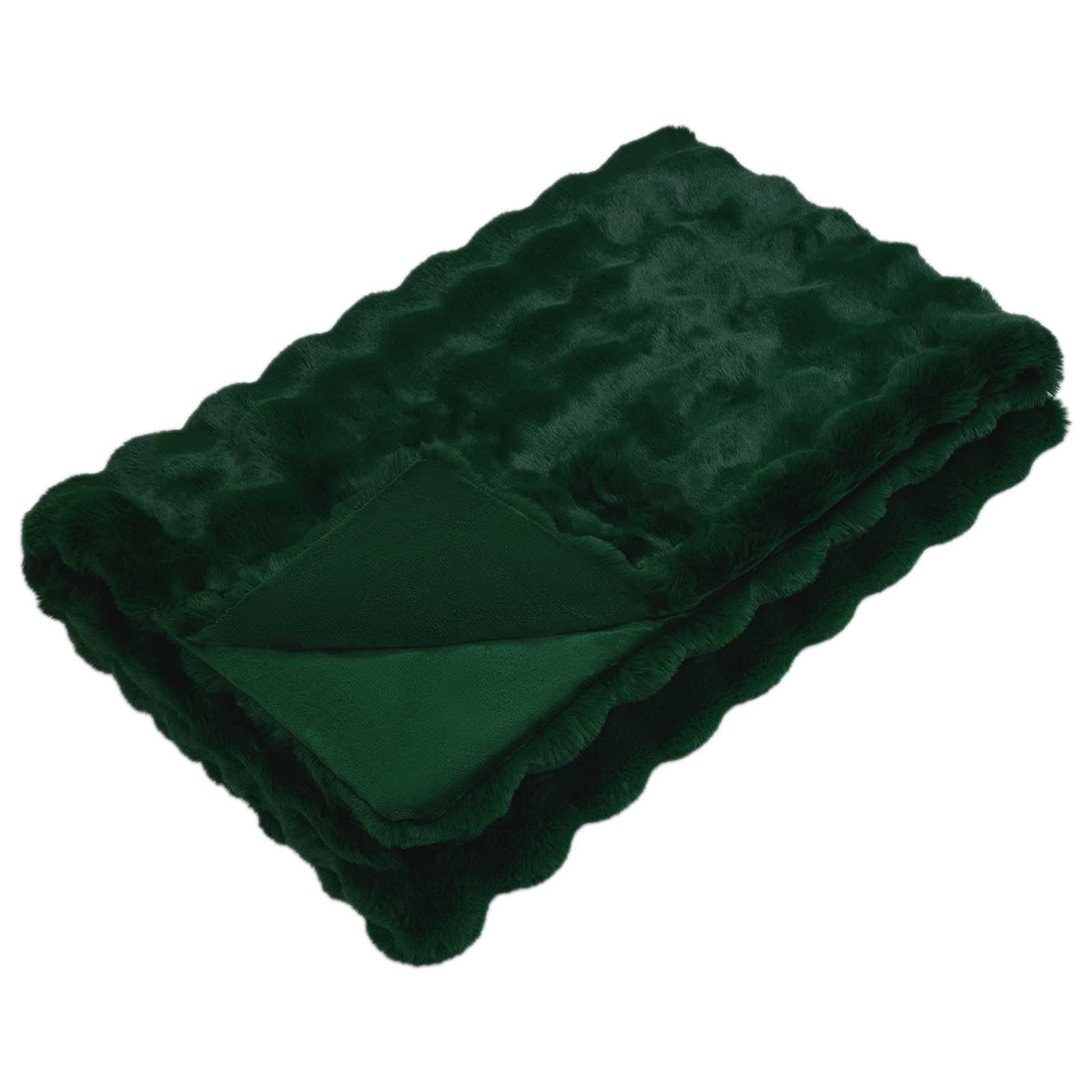Protuklizna deka od umjetnog zečjeg krzna Olite 4 pcs Poliester
