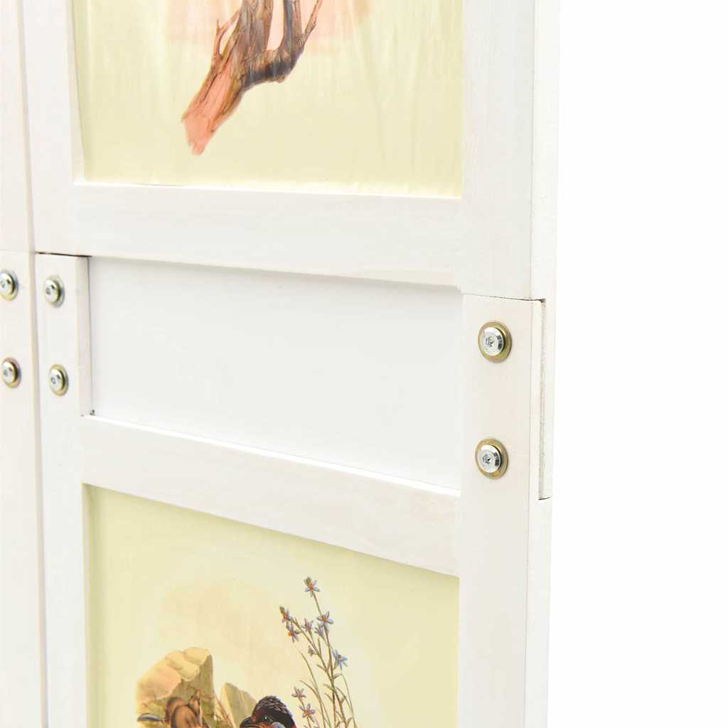 Romdivider Panel Bijelo 176,5 x 165 cm MDF