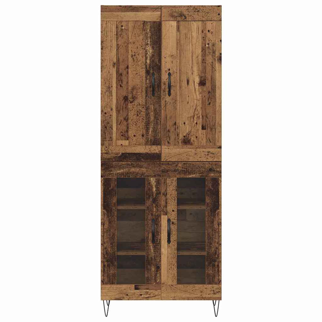 Highboard Staro drvo 69,5 x 34 x 180 cm Konstruirano drvo