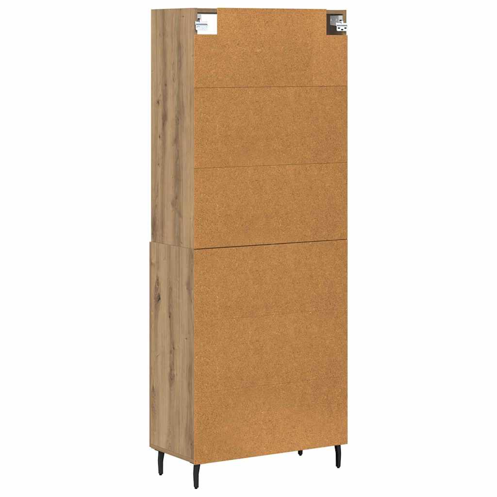 Highboard Umjetnički hrast 69,5 x 34 x 180 cm