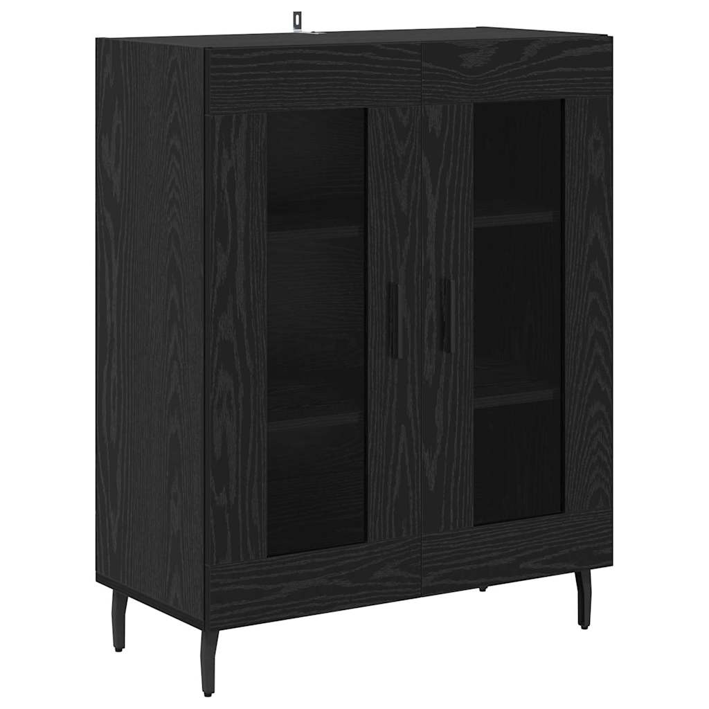 Highboard Crni hrast 69,5 x 34 x 180 cm