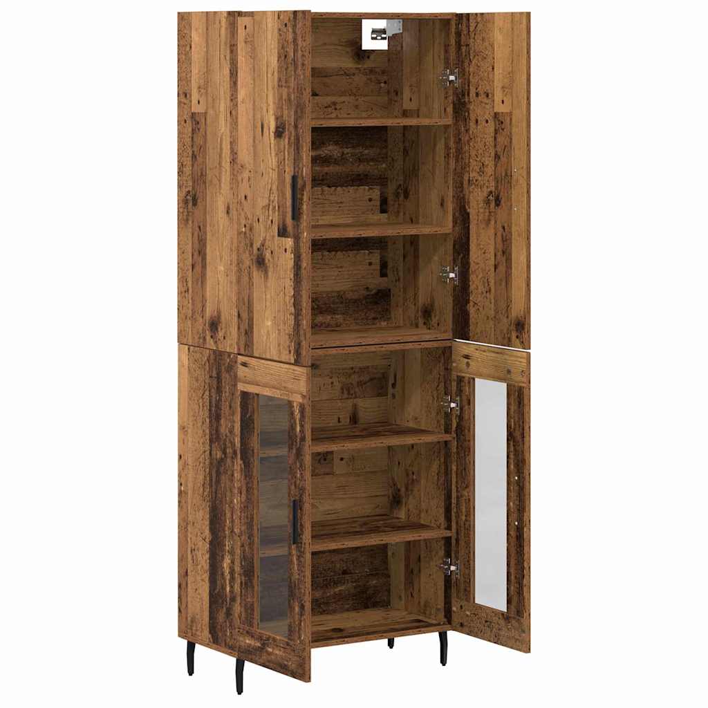 Highboard Zidne Staro drvo 69,5 x 34 x 180 cm Konstruirano drvo