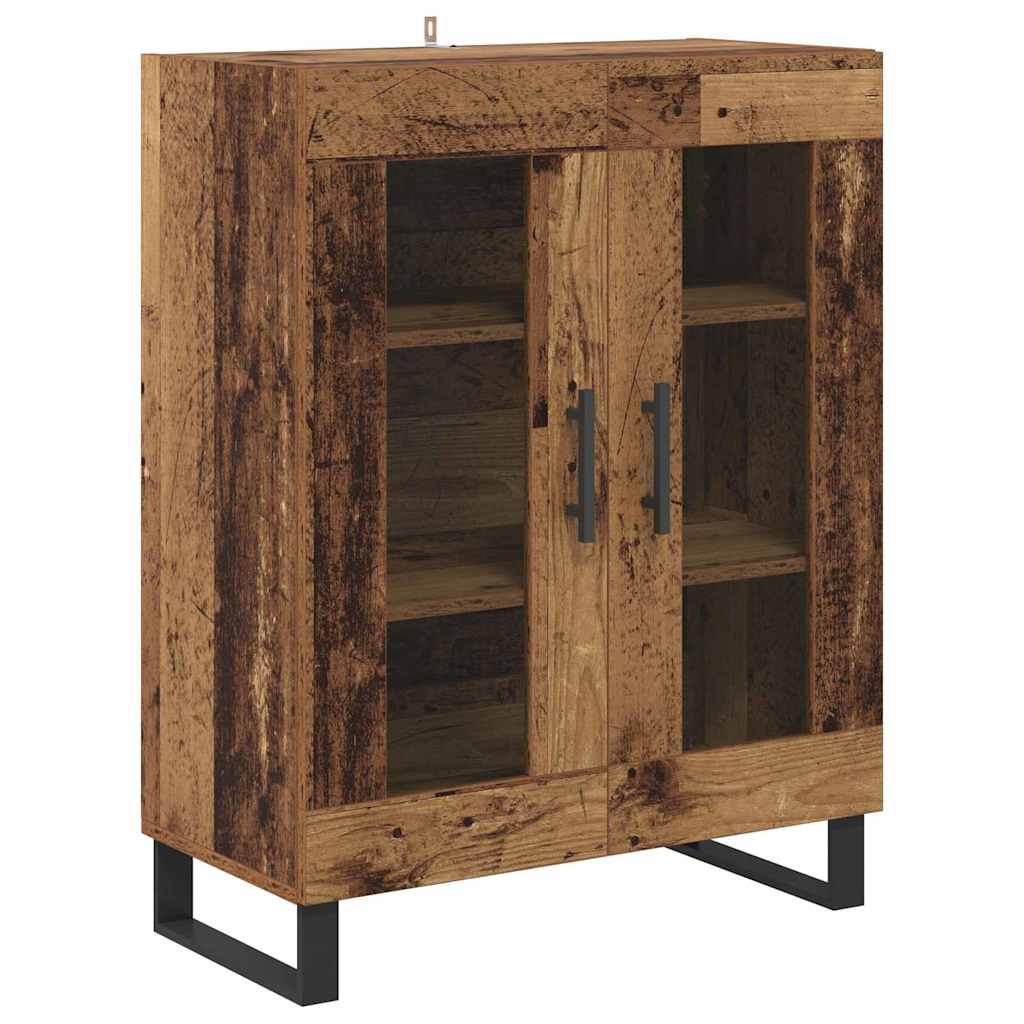 Highboard 2 pcs Staro drvo 69,5 x 34 x 180 cm