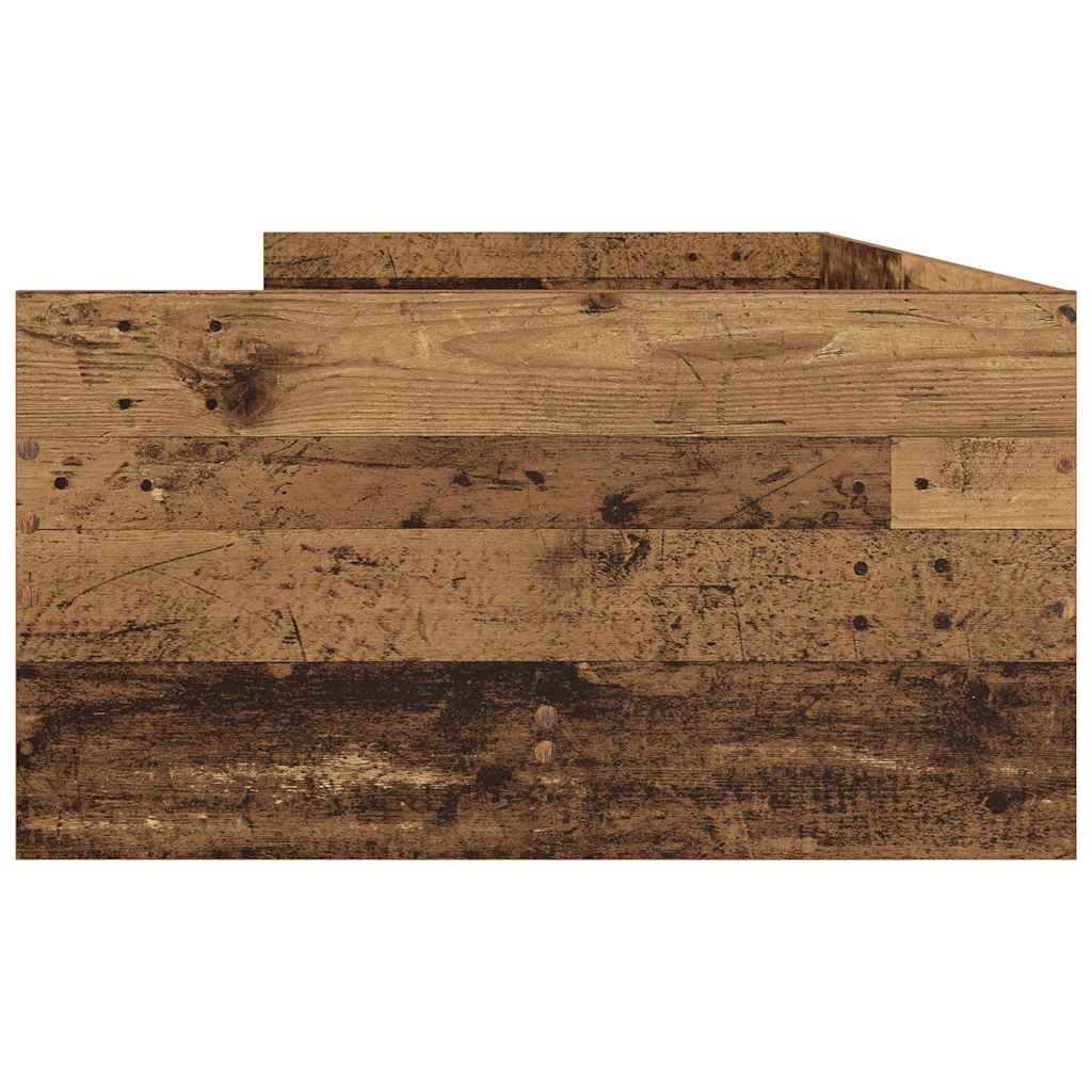 Krevetna konstrukcija s ladicama Staro drvo 100 x 200 cm