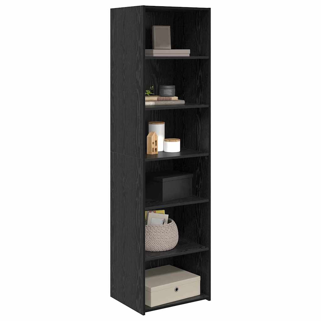 Cabinet Crni hrast 50 x 41 x 185 cm Konstruirano drvo