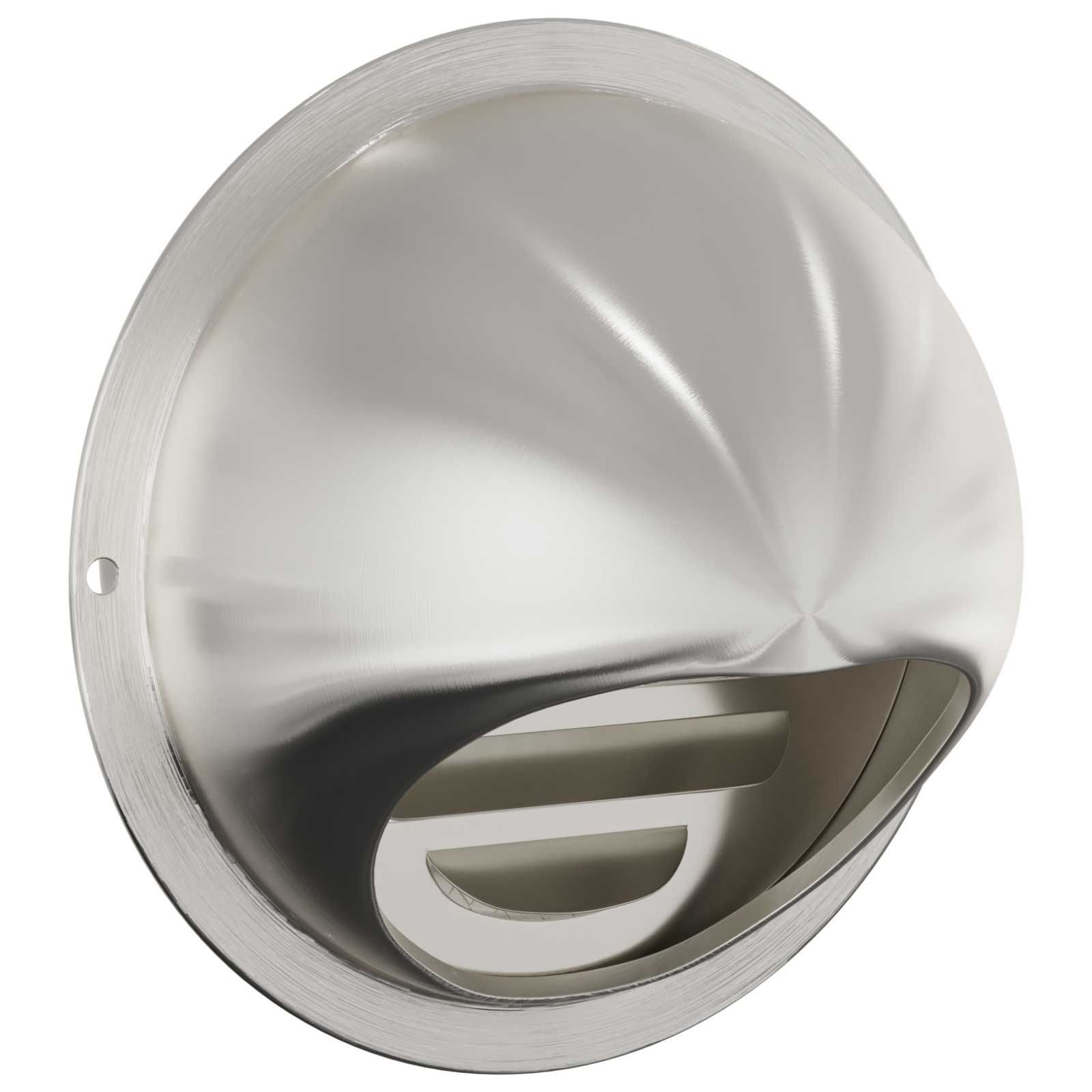 Pokrov ventilacije 8 pcs Srebrno 80 mm Nehrđajući čelik