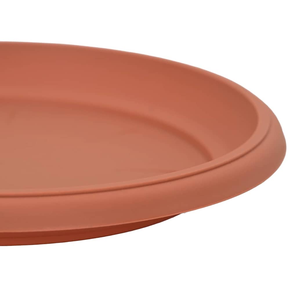 Kružni Pladanj za Cvijeće 6 pcs Crvena cigla Ø 17,5 x 2 cm