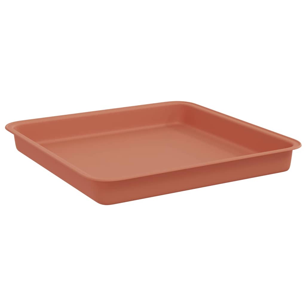 Kvadratna posuda za cvijeće 24 pcs Crvena cigla 18 x 18 x 2 cm