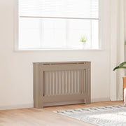 Pokrivač radijatora 2 pcs Hrast sonoma 112 x 19 x 81,5 cm