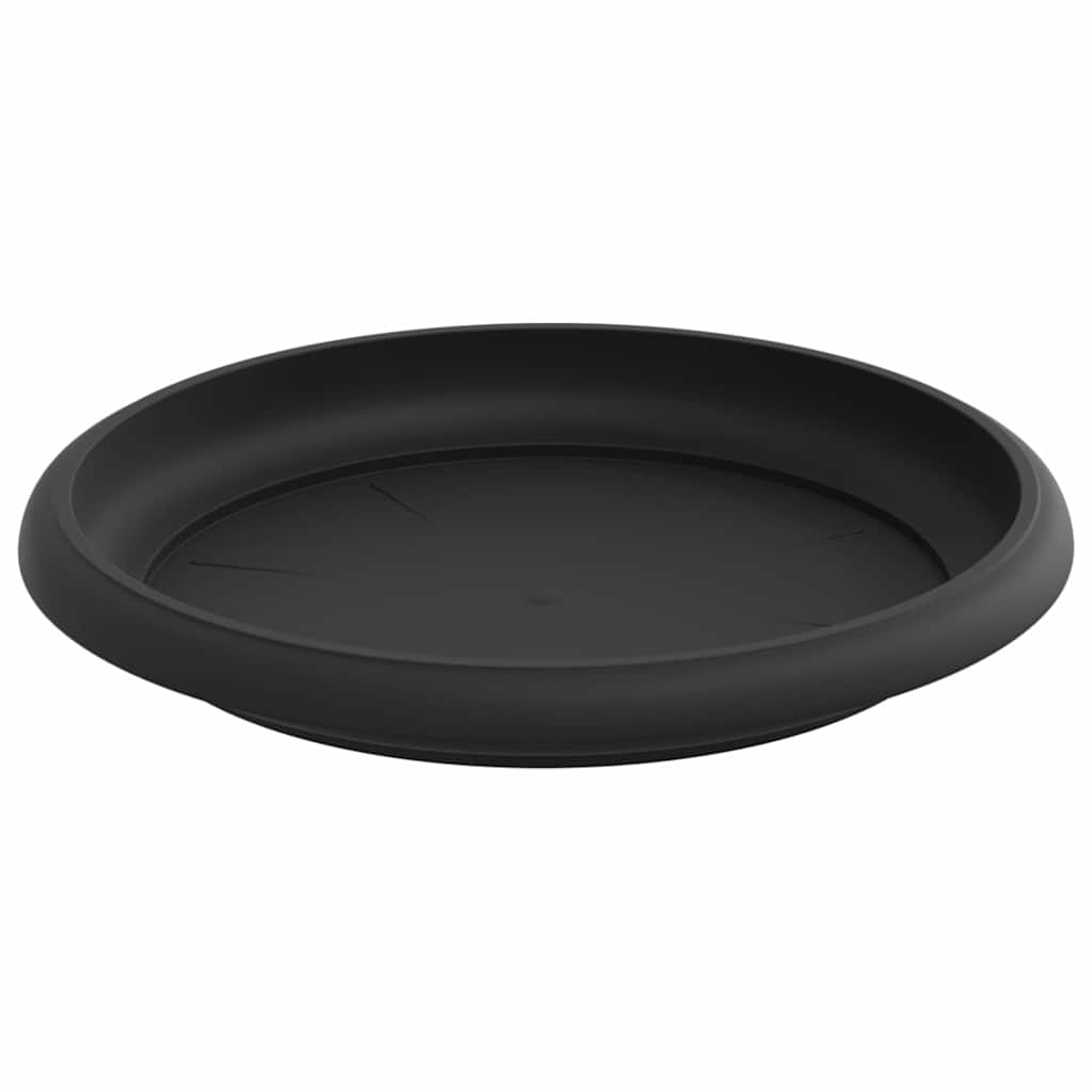 Saksije za biljke 6 pcs Crna Ø 17 x 14 cm Plastika