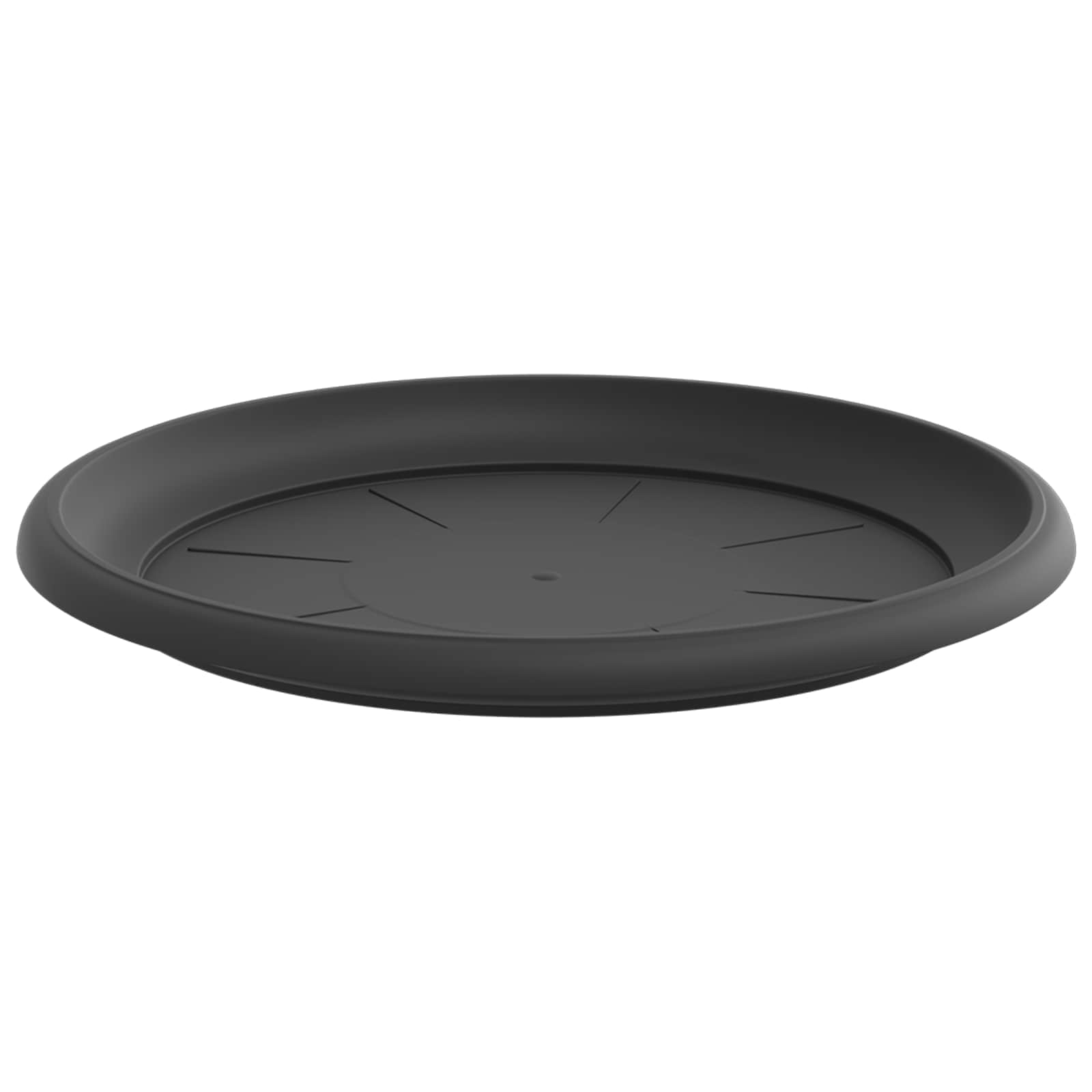 Saksije za biljke 6 pcs Crna Ø 39 x 32 cm Plastika