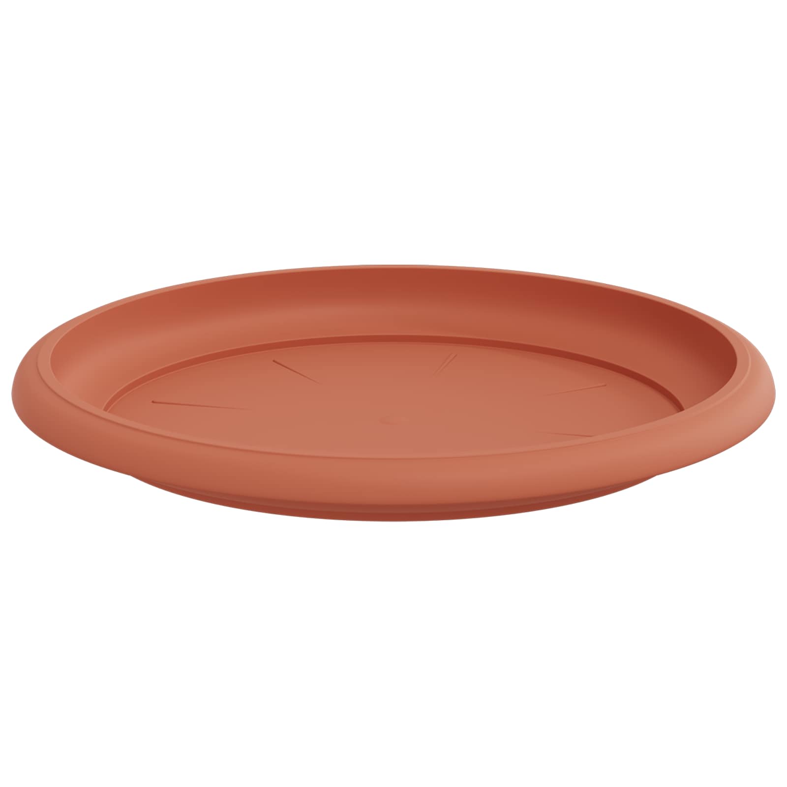Saksije za biljke 24 pcs Crvena cigla Ø 26 x 21.5 cm Plastika