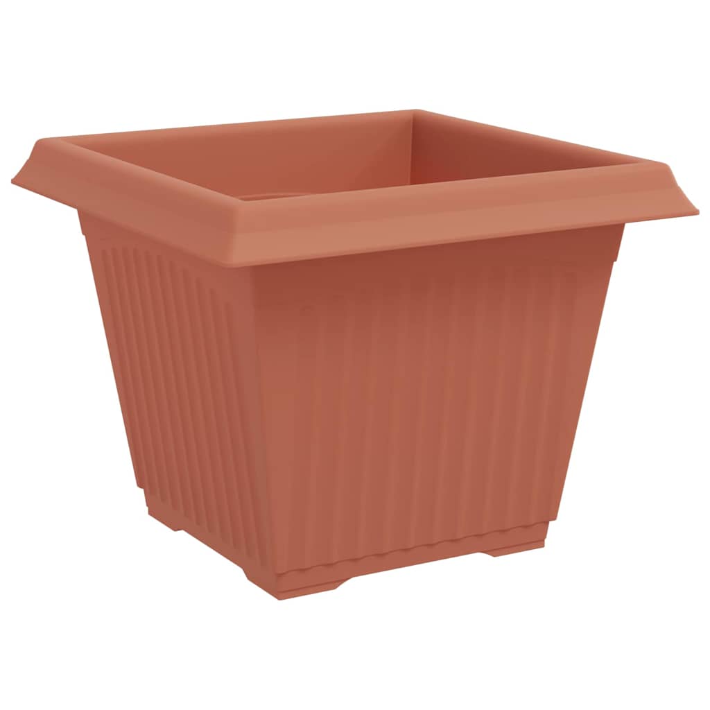 Saksije za biljke 6 pcs Crvena cigla 28,5 x 28,5 x 22 cm