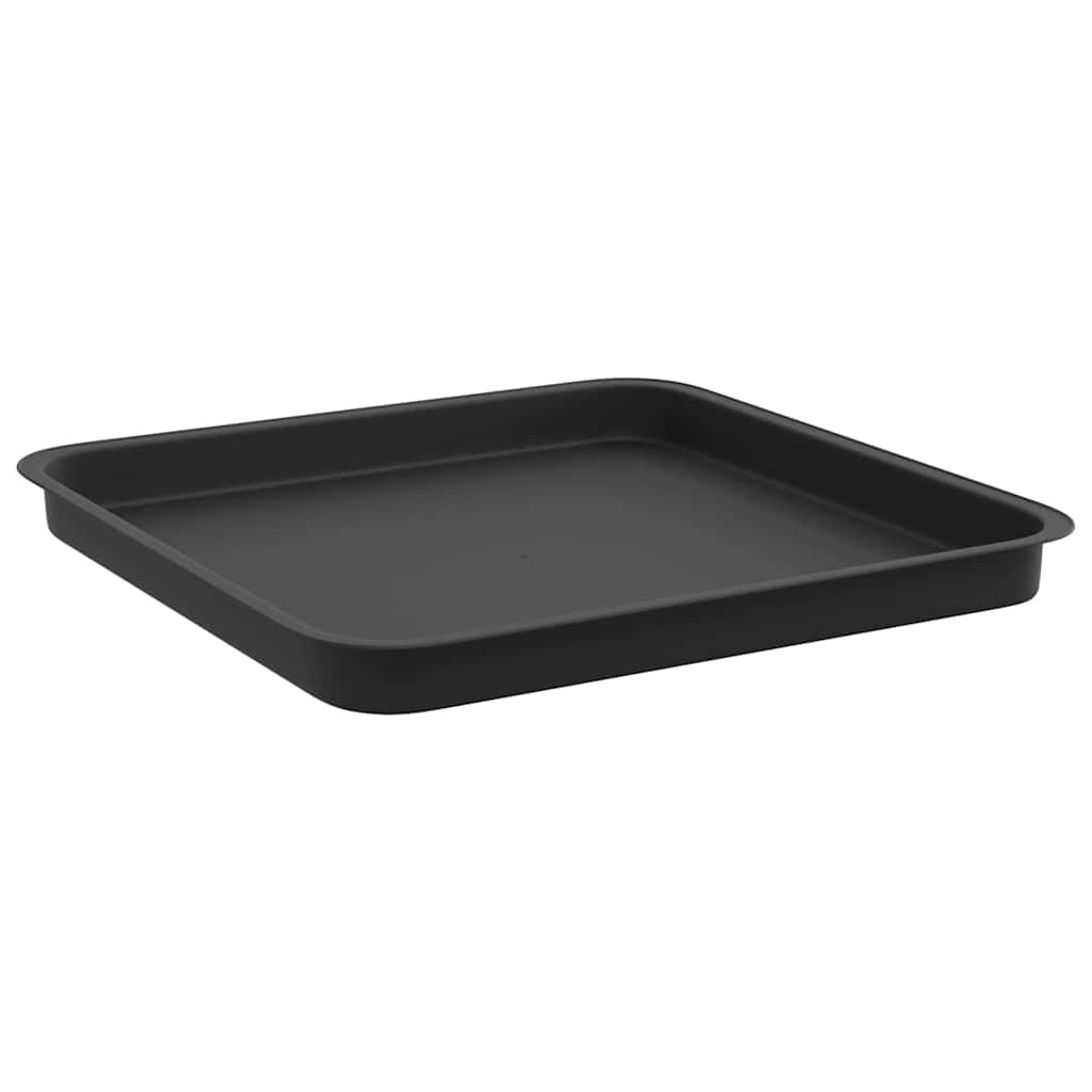 Saksije za biljke 24 pcs Crna 43 x 43 x 33,5 cm Plastika