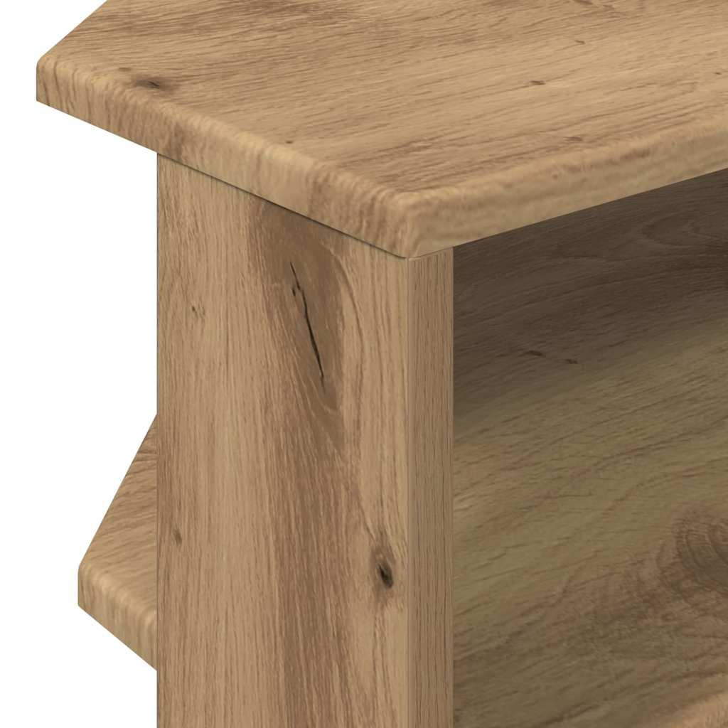 KutuskiTVormar Umjetnički hrast 102x40,5x45cm Konstruirano drvo