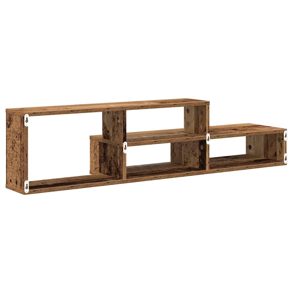 ZidniTVstalak 120x25x28,5cm Konstruirano drvo
