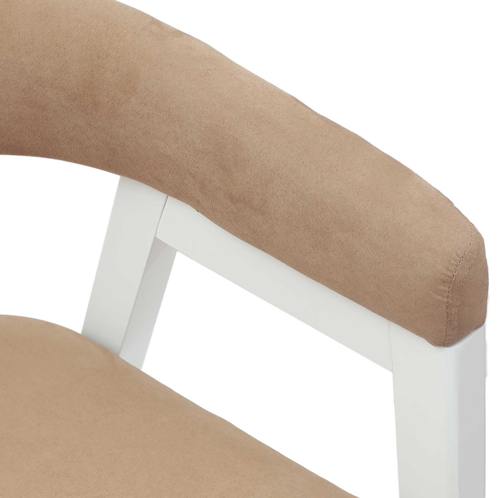Trpezarijske stolice 2 pcs Bijelo 54 x 57 x 73 cm