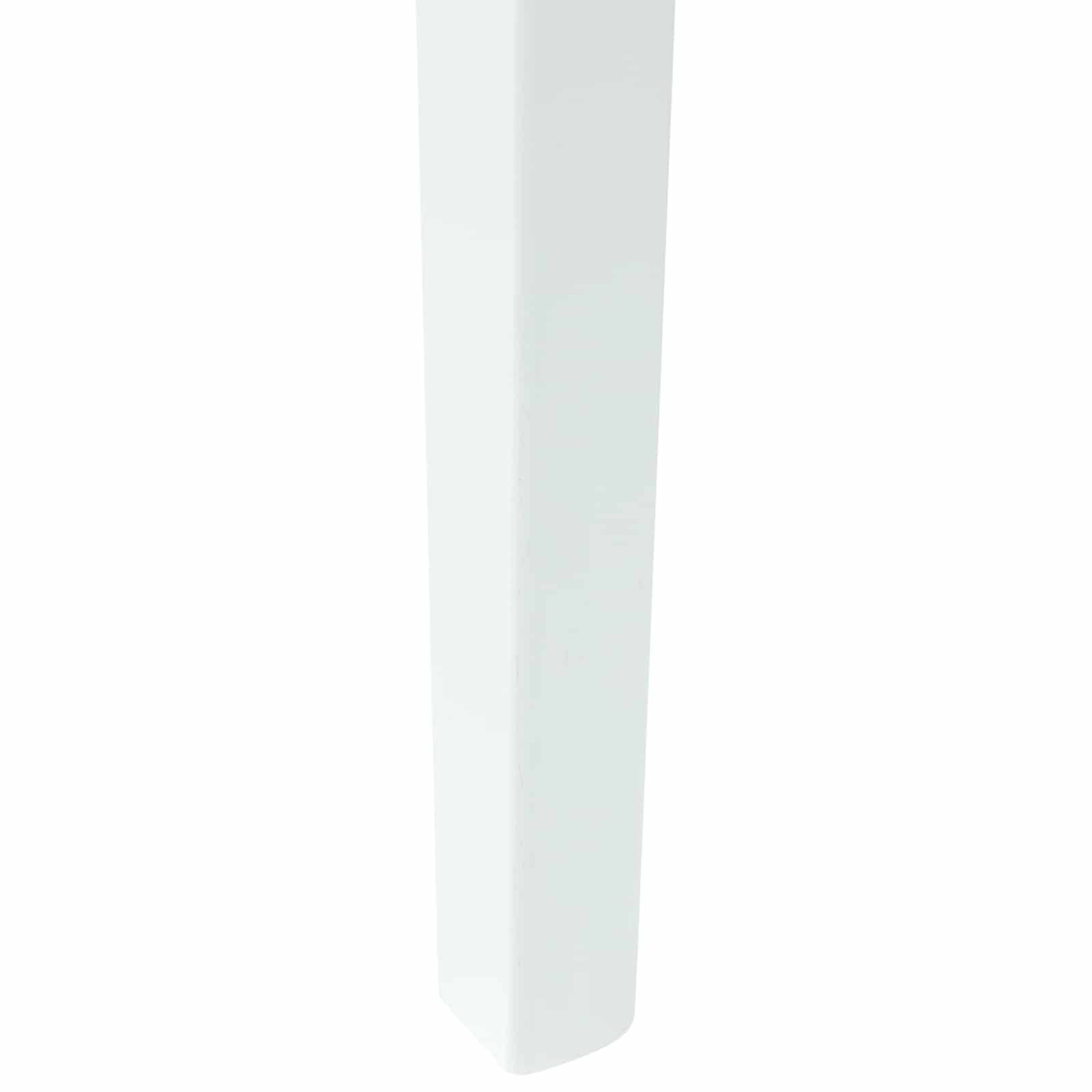 Trpezarijske stolice 2 pcs Bijelo 54 x 57 x 73 cm