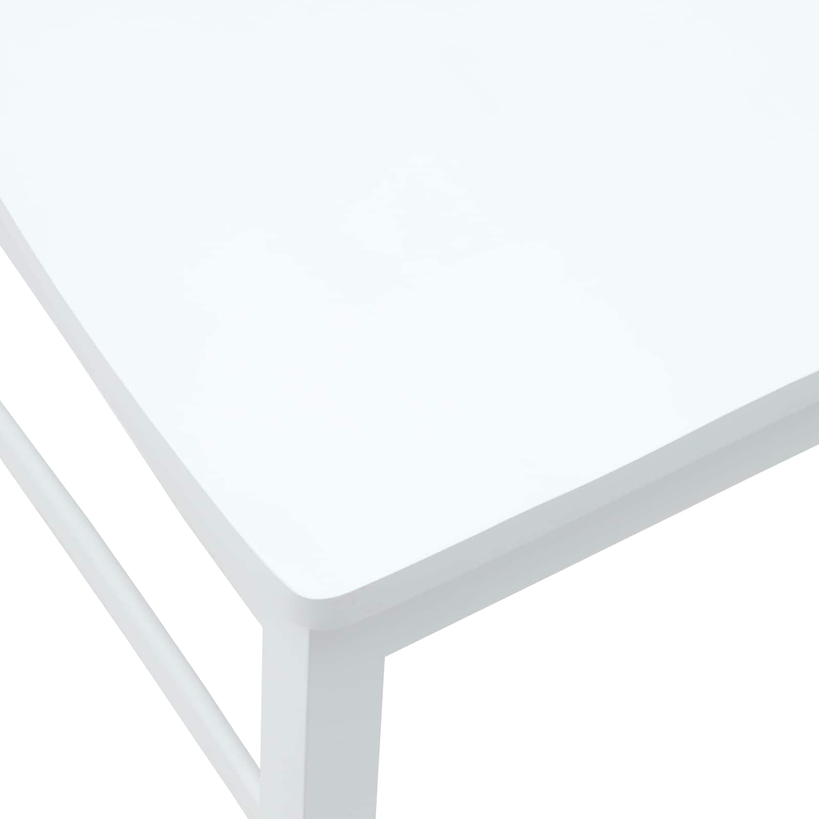 Trpezarijske stolice 2 pcs Bijelo 43 x 54 x 89 cm