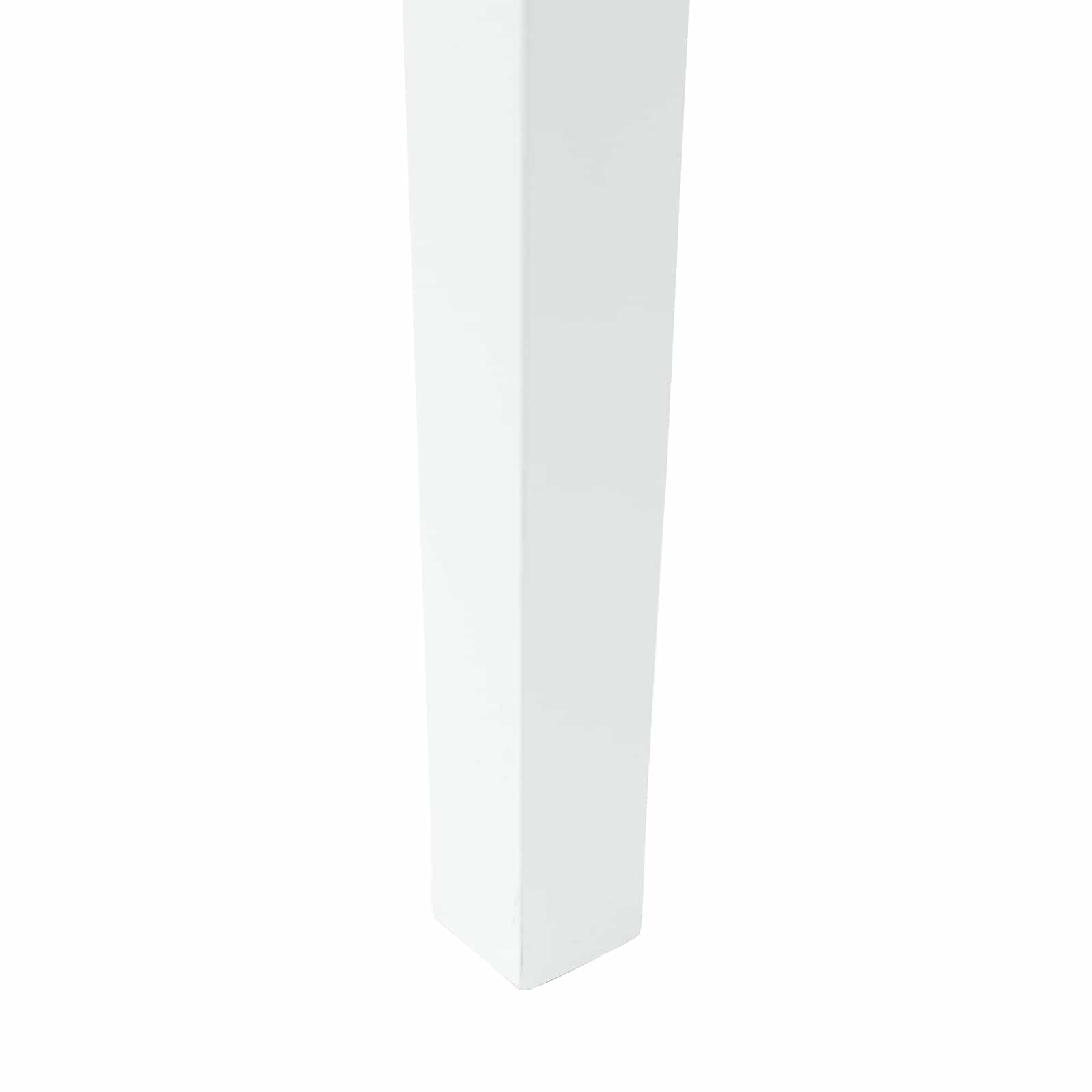 Trpezarijske stolice 2 pcs Bijelo 50 x 52,5 x 91 cm