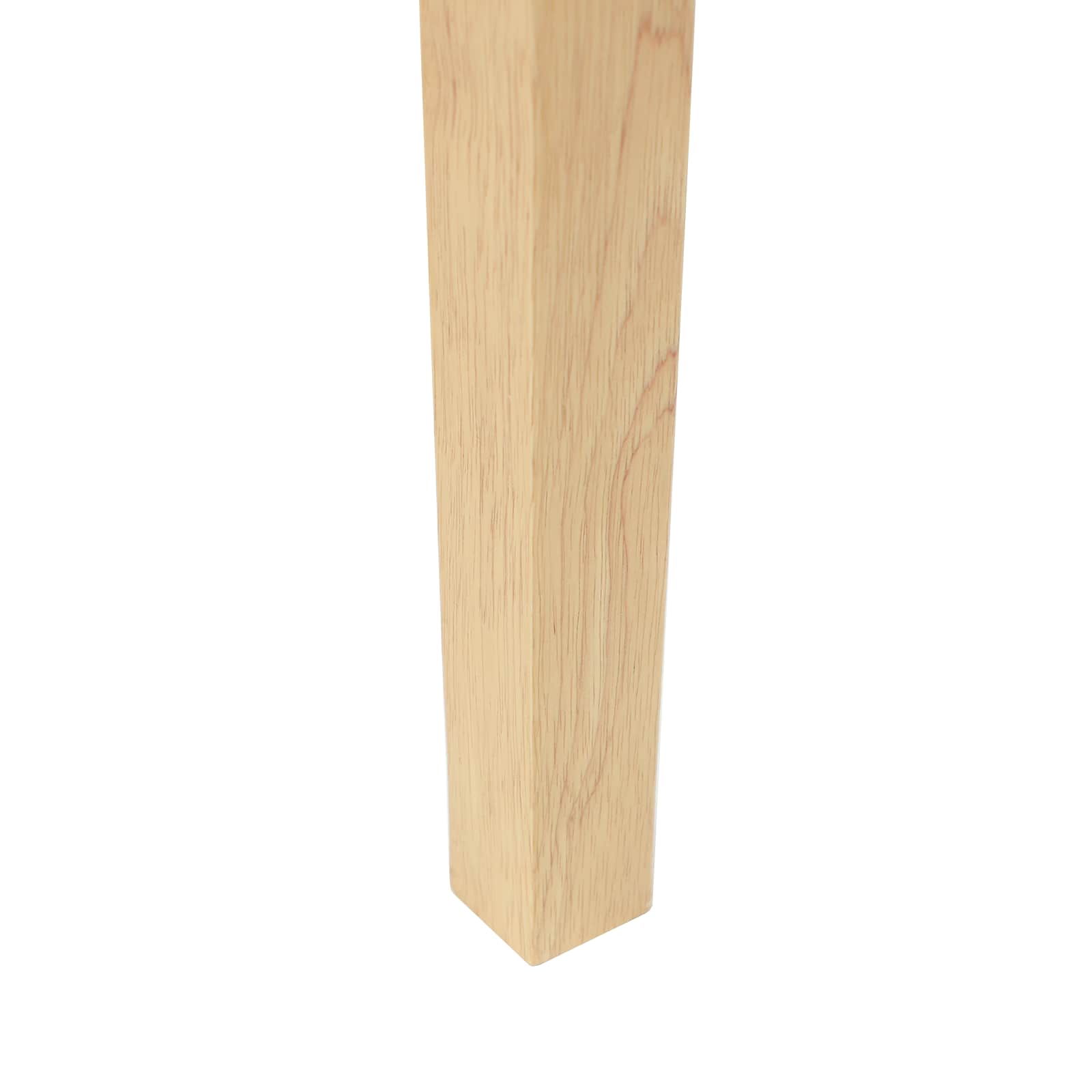 Trpezarijske stolice 2 pcs Prirodna 50 x 52,5 x 91 cm
