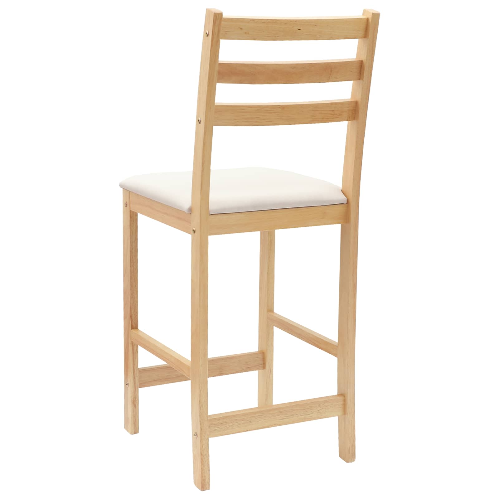 Trpezarijske stolice 2 pcs Prirodna 40 x 47,5 x 99,5 cm