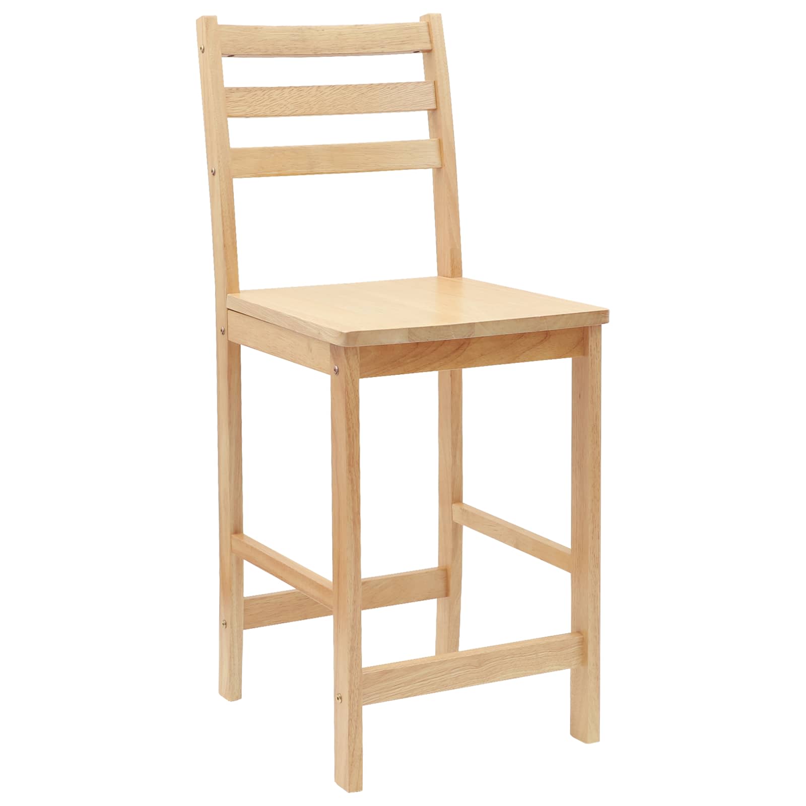 Trpezarijske stolice 2 pcs Prirodna 40 x 47,5 x 99,5 cm