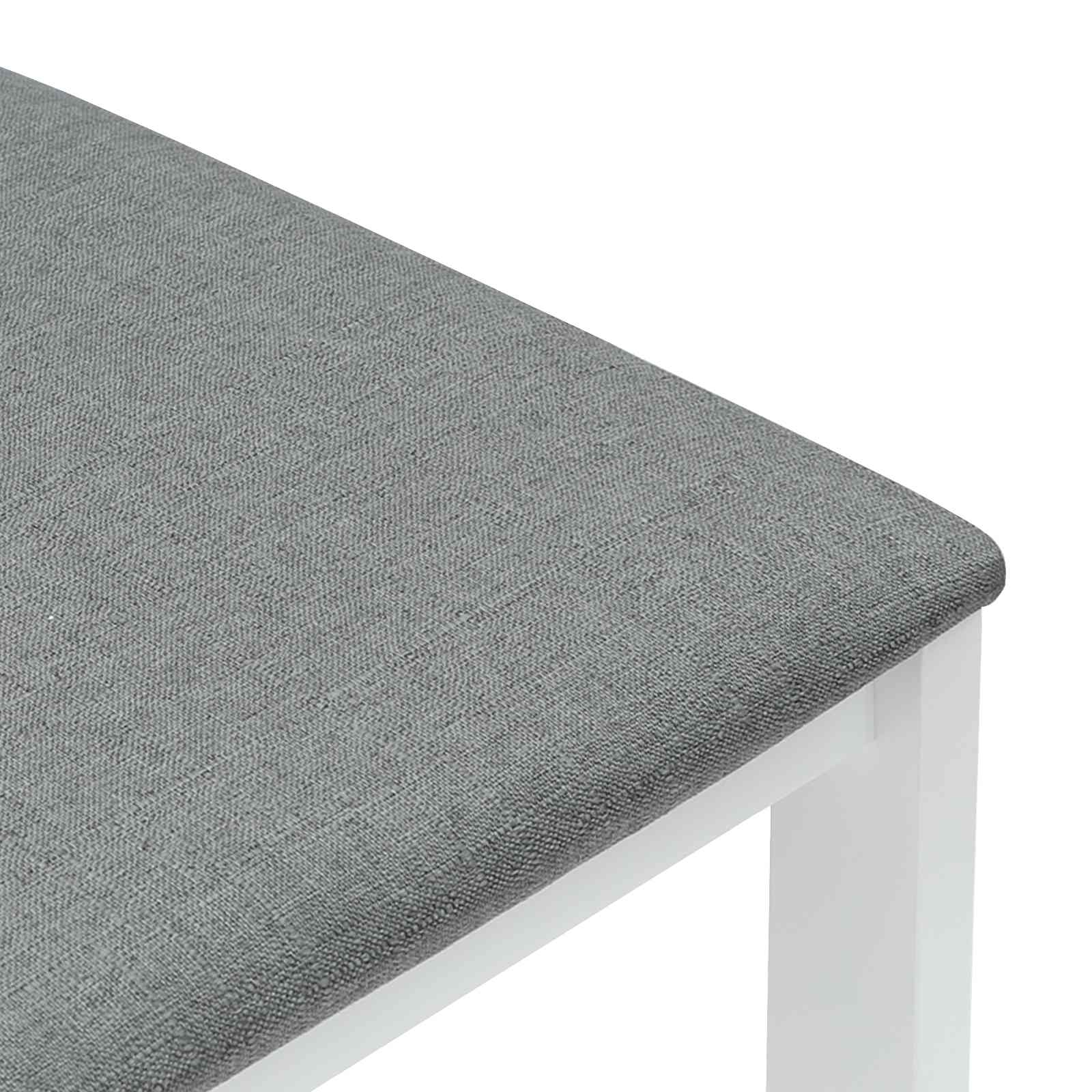 Trpezarijske stolice 2 pcs Bijelo 40 x 47,5 x 99,5 cm