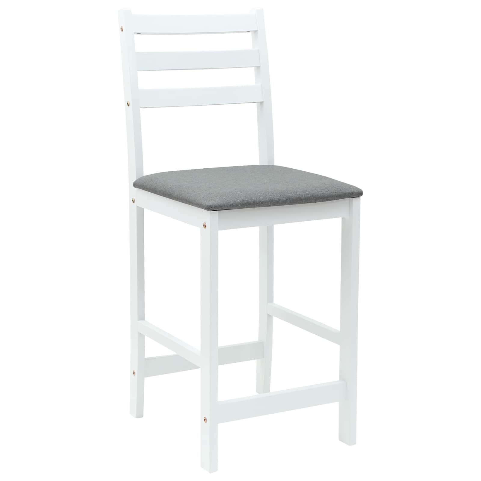 Trpezarijske stolice 2 pcs Bijelo 40 x 47,5 x 99,5 cm