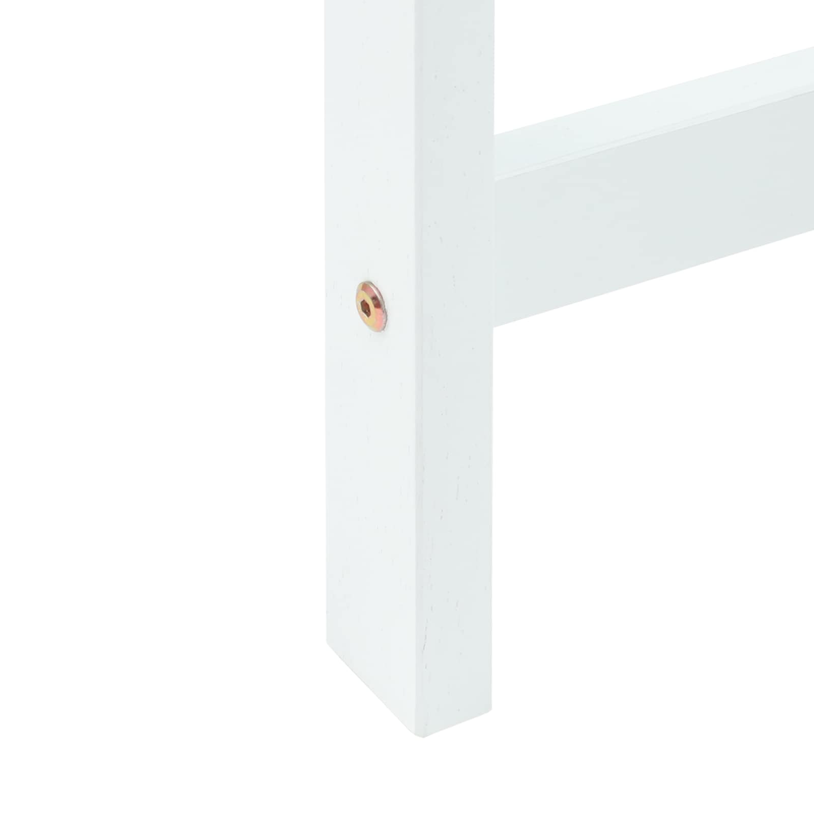 Trpezarijske stolice 2 pcs Bijelo 40 x 47,5 x 99,5 cm