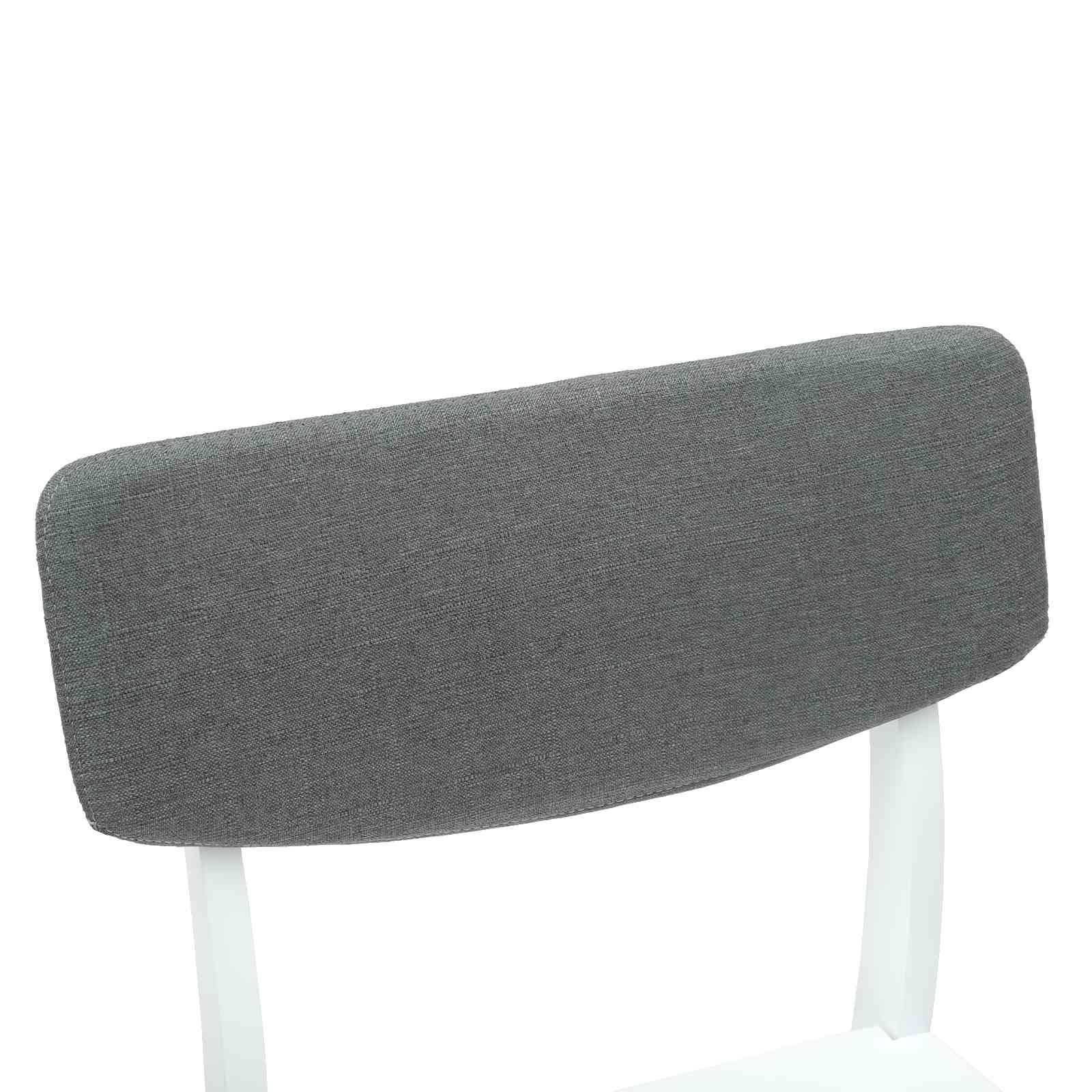 Trpezarijske stolice 2 pcs Bijelo 48 x 49 x 95 cm