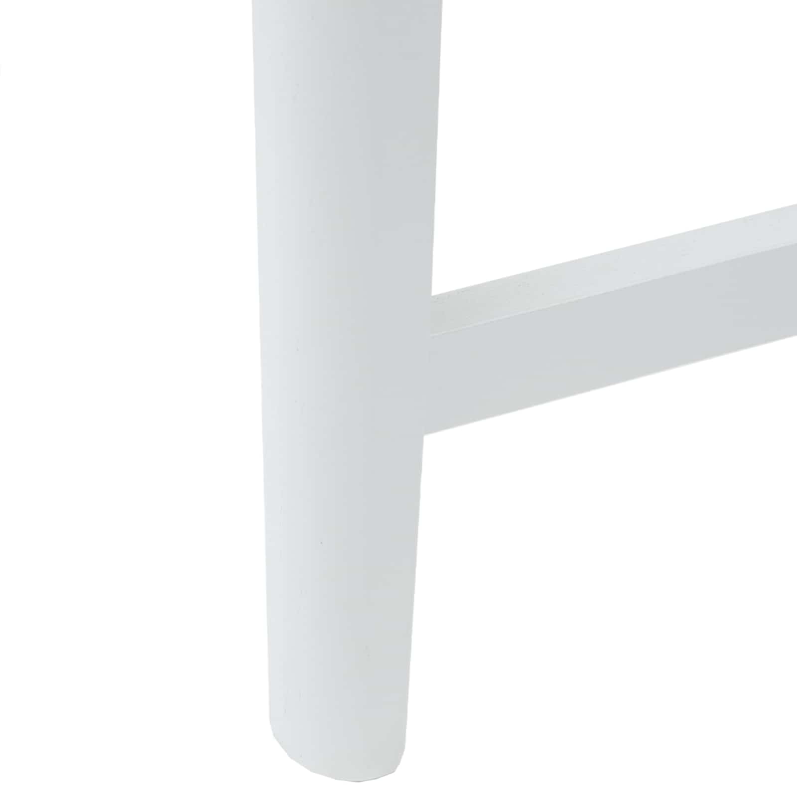 Trpezarijske stolice 2 pcs Bijelo 48 x 49 x 95 cm