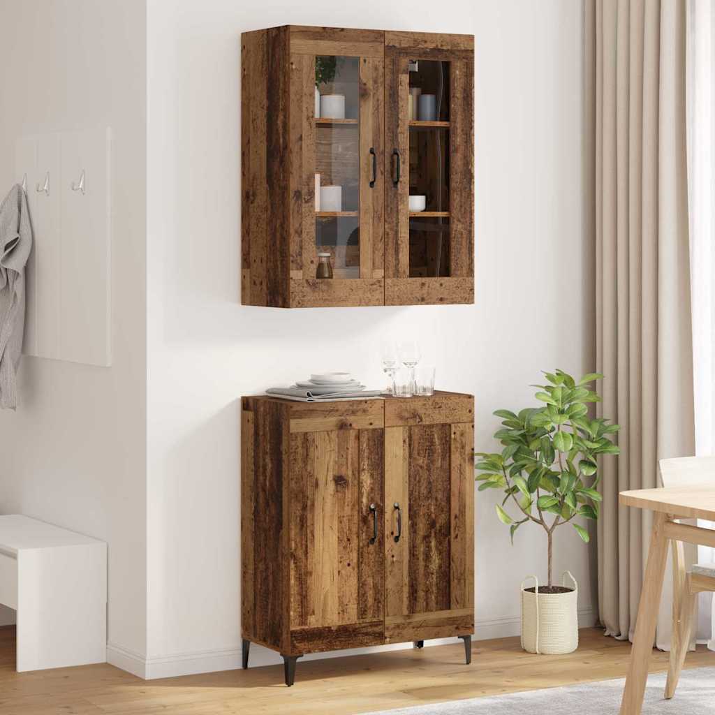 Highboard Staro drvo 69,5 x 34 x 180 cm Konstruirano drvo
