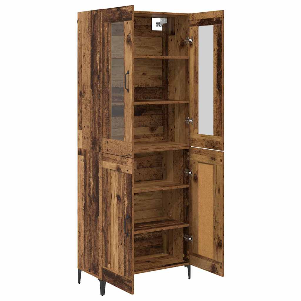 Highboard Staro drvo 69,5 x 34 x 180 cm Konstruirano drvo
