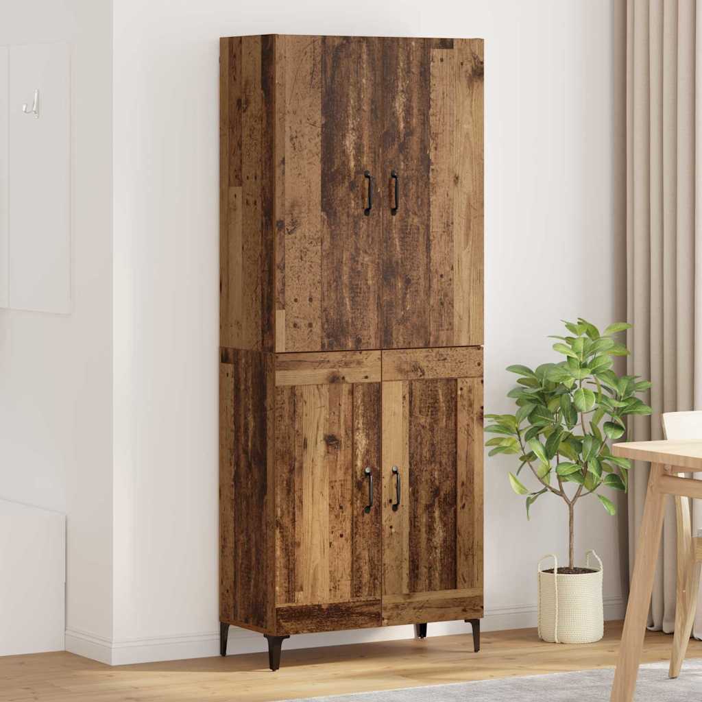 Highboard Staro drvo 69,5 x 34 x 180 cm Konstruirano drvo