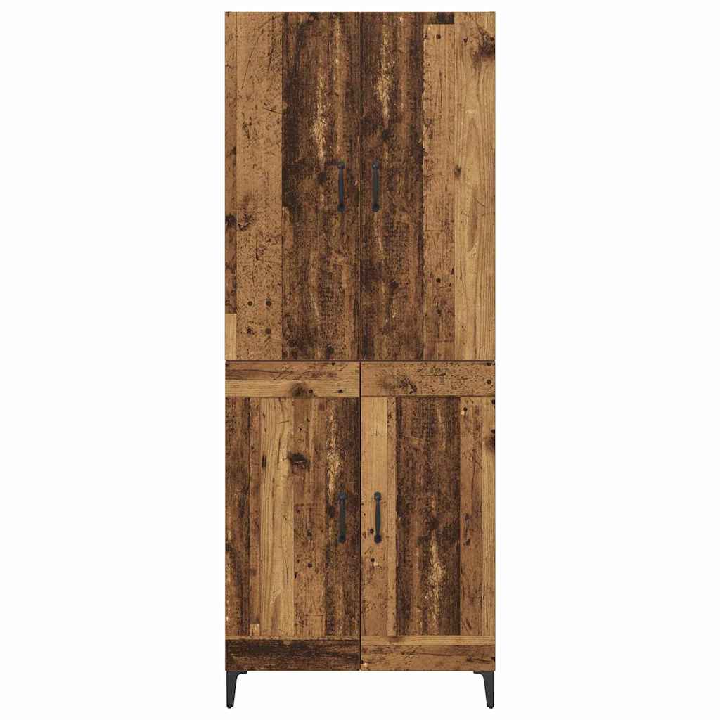 Highboard Staro drvo 69,5 x 34 x 180 cm Konstruirano drvo