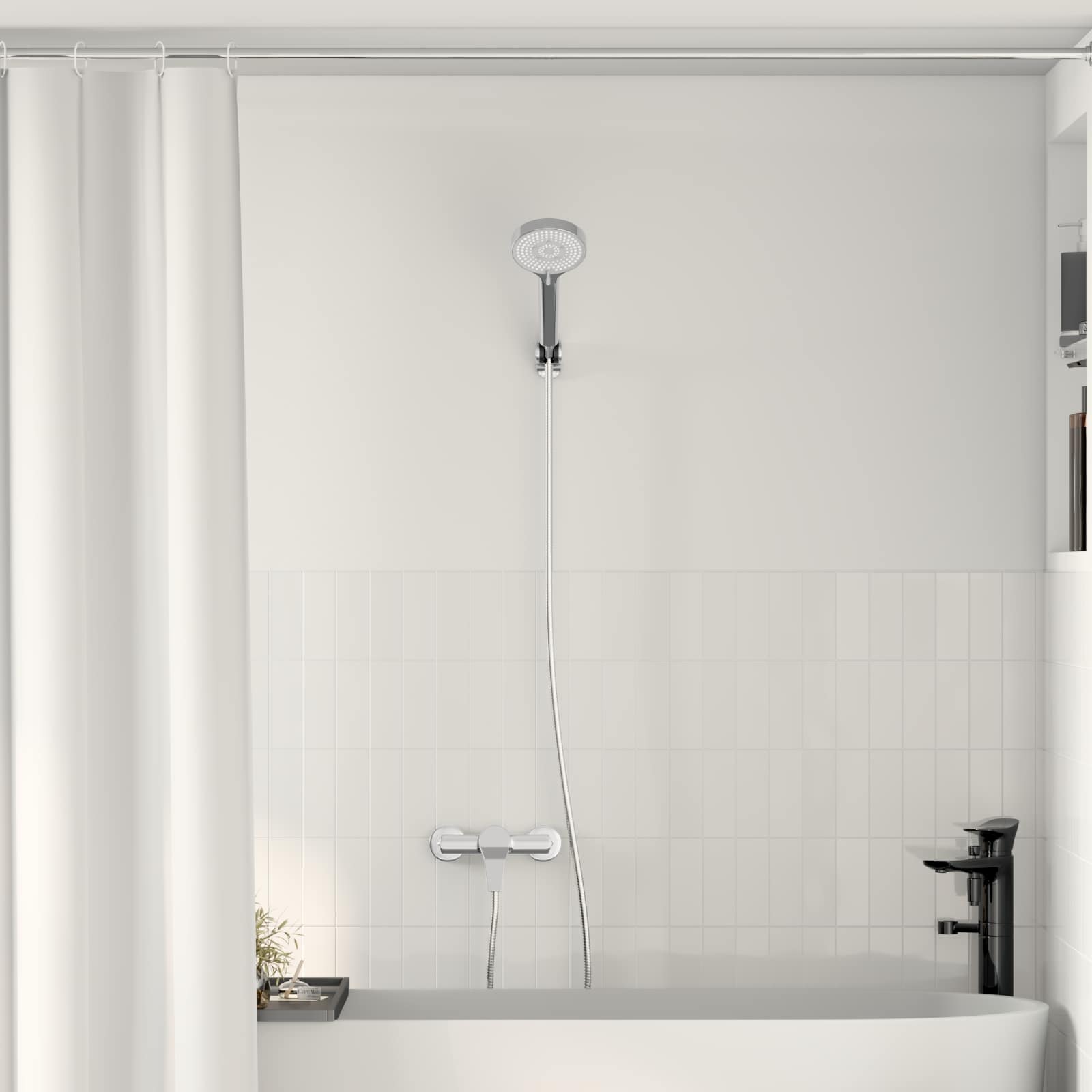 Set glave tuša Krom G 1 / 2 inča Mjed