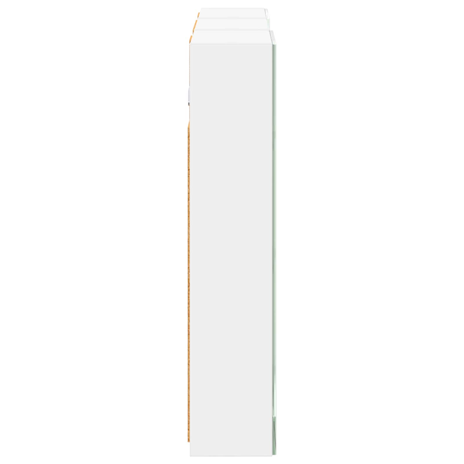 Set ormarića za kupaonicu S LED lampica 3 pcs 90 x 10,5 x 50 cm