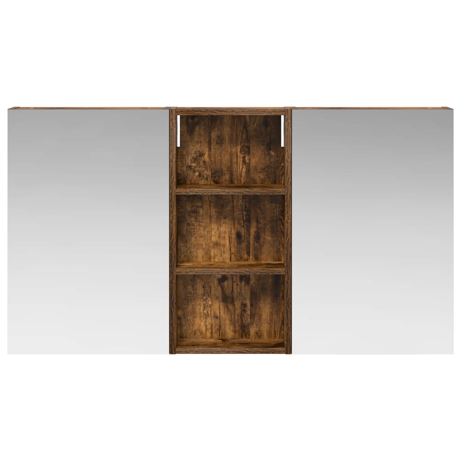 Set ormarića za kupaonicu s policom 3 pcs 110 x 10,5 x 60,5 cm